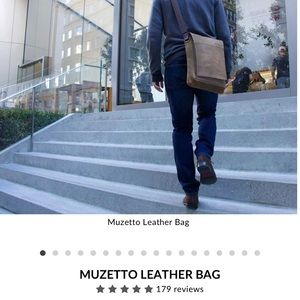 Waterfield Muzetto Handcrafted Messenger Bag